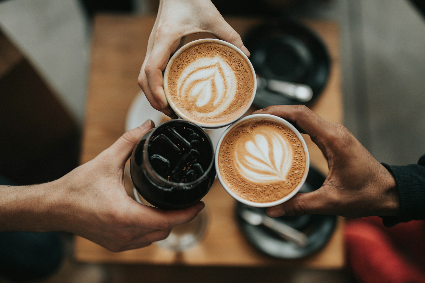 丁寧に抽出したコーヒー